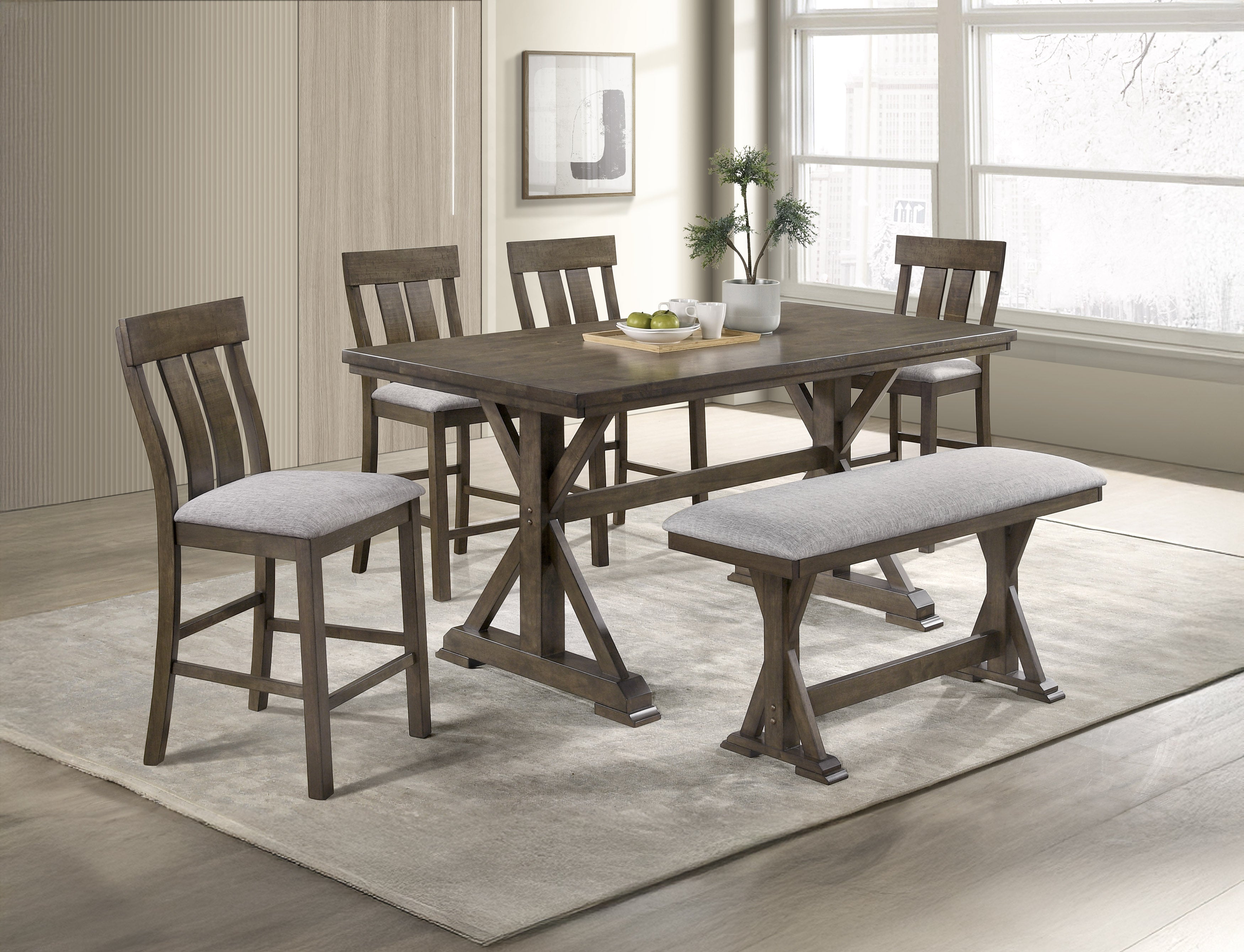 2837-6P LLOYD COUNTER HEIGHT DINING GROUP