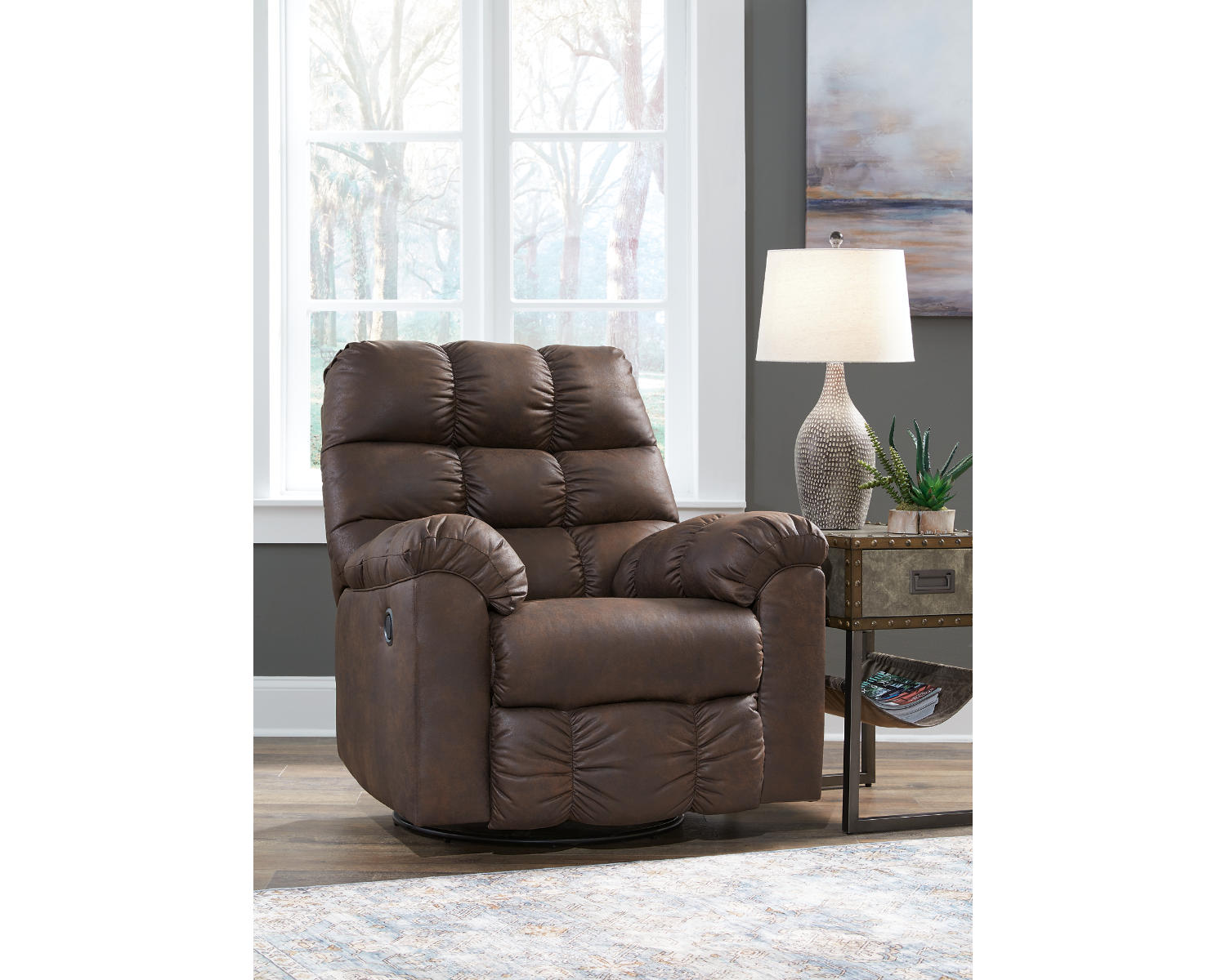 Derwin Swivel Glider Recliner