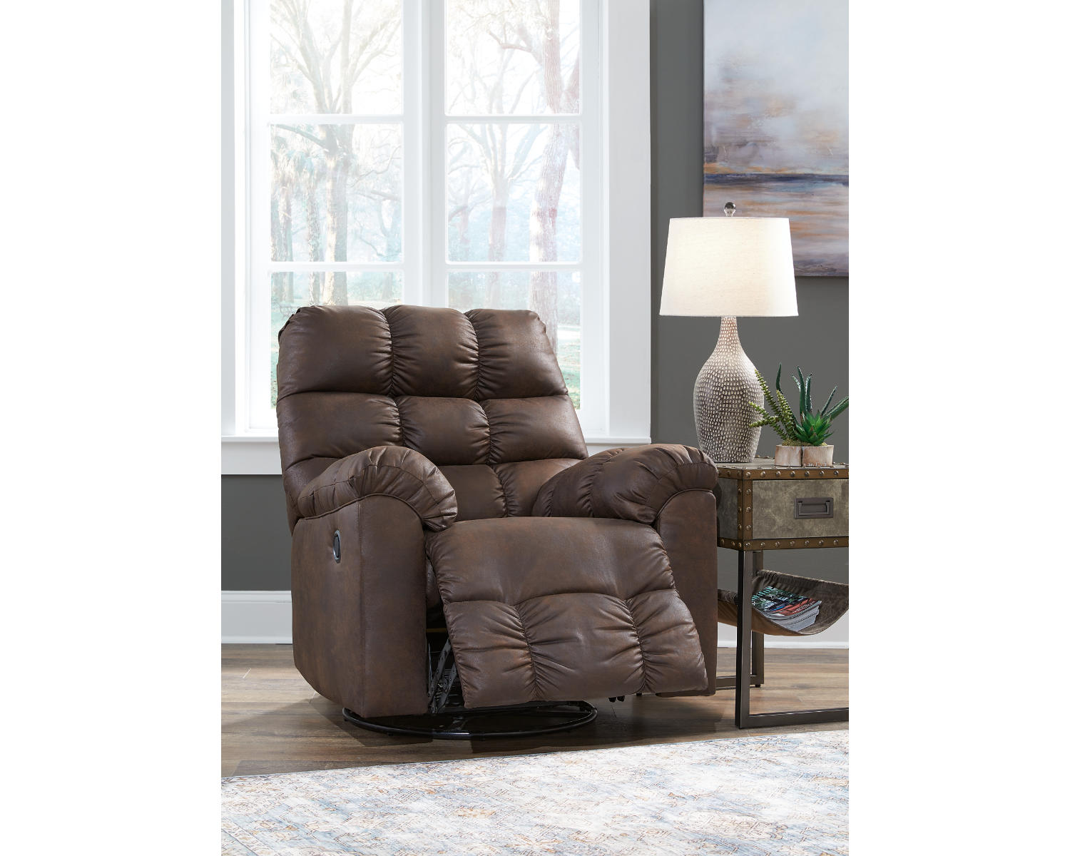 Derwin Swivel Glider Recliner