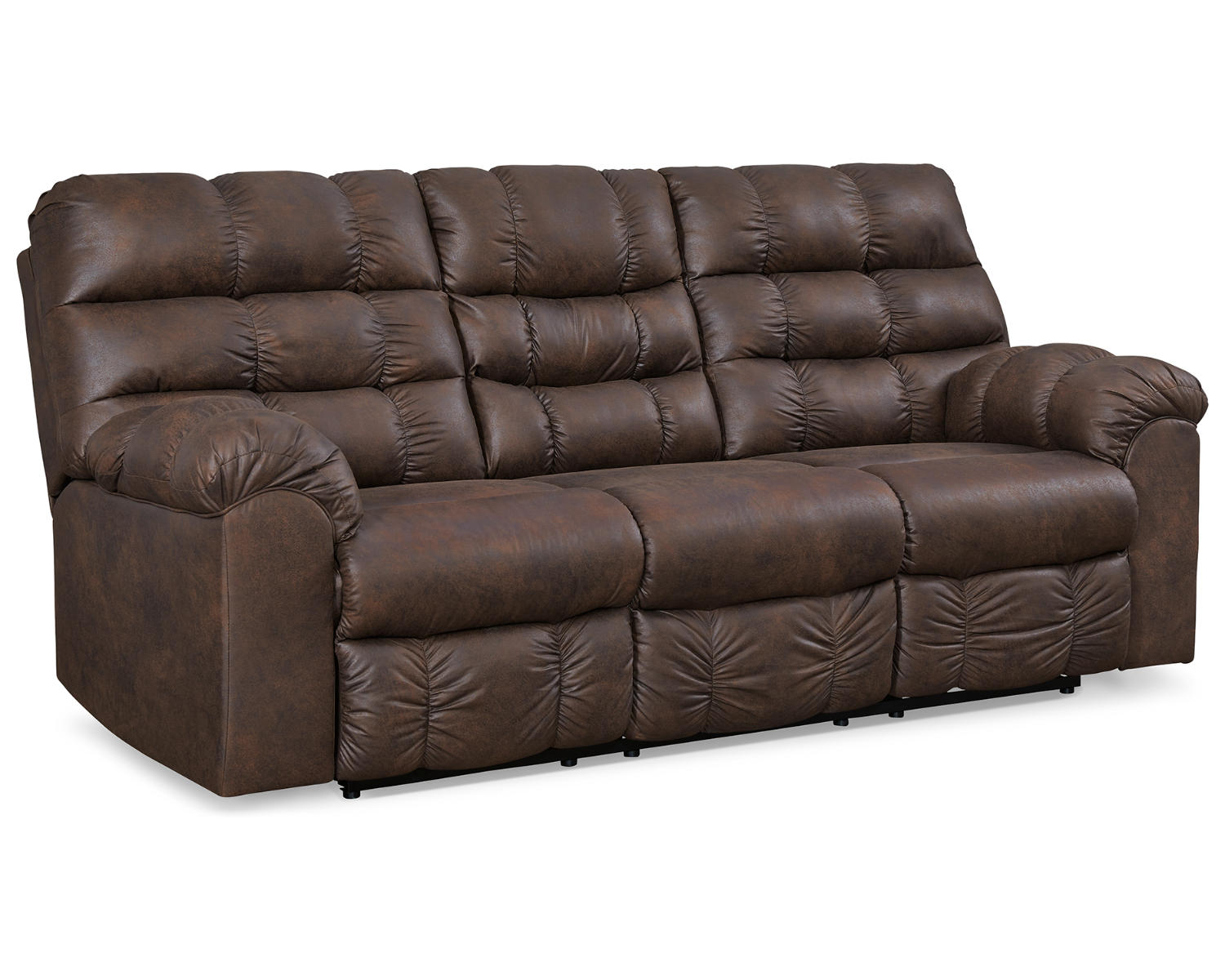 Derwin Reclining Sofa with Drop Down Table