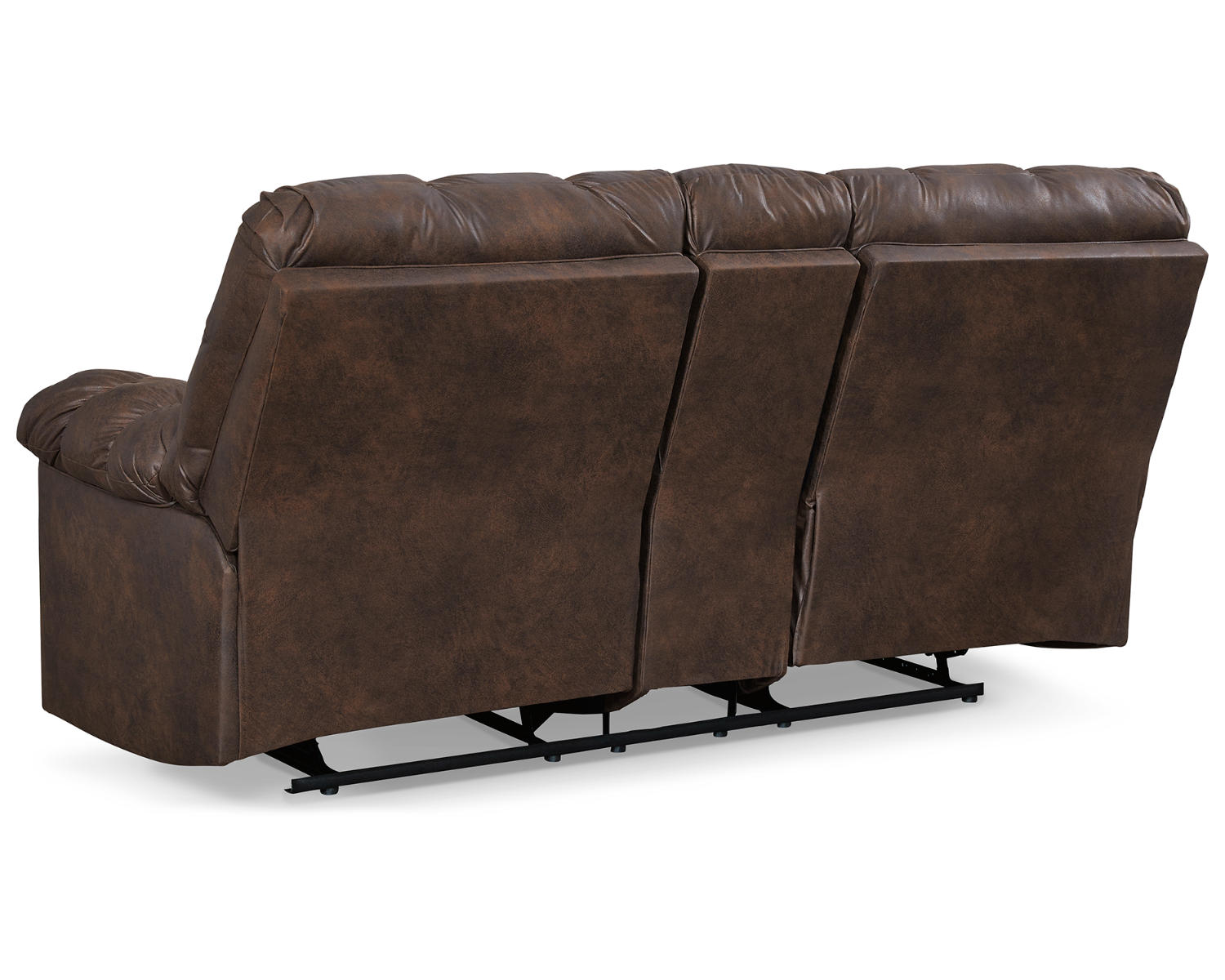 Derwin Reclining Loveseat with Console
