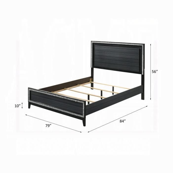 Cama Haiden EK con LED