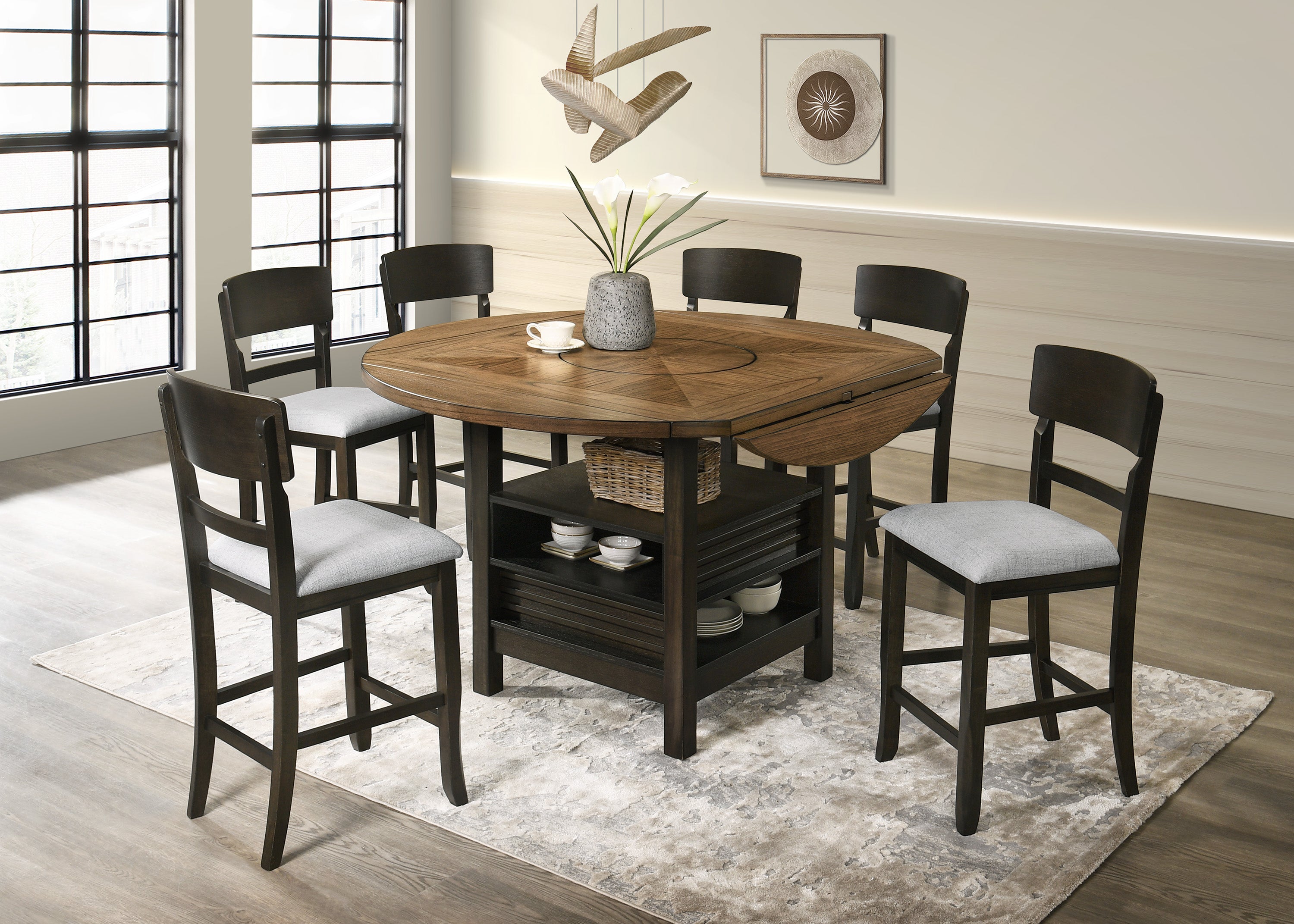 2848-5P OAKLY COUNTER HEIGHT DINING