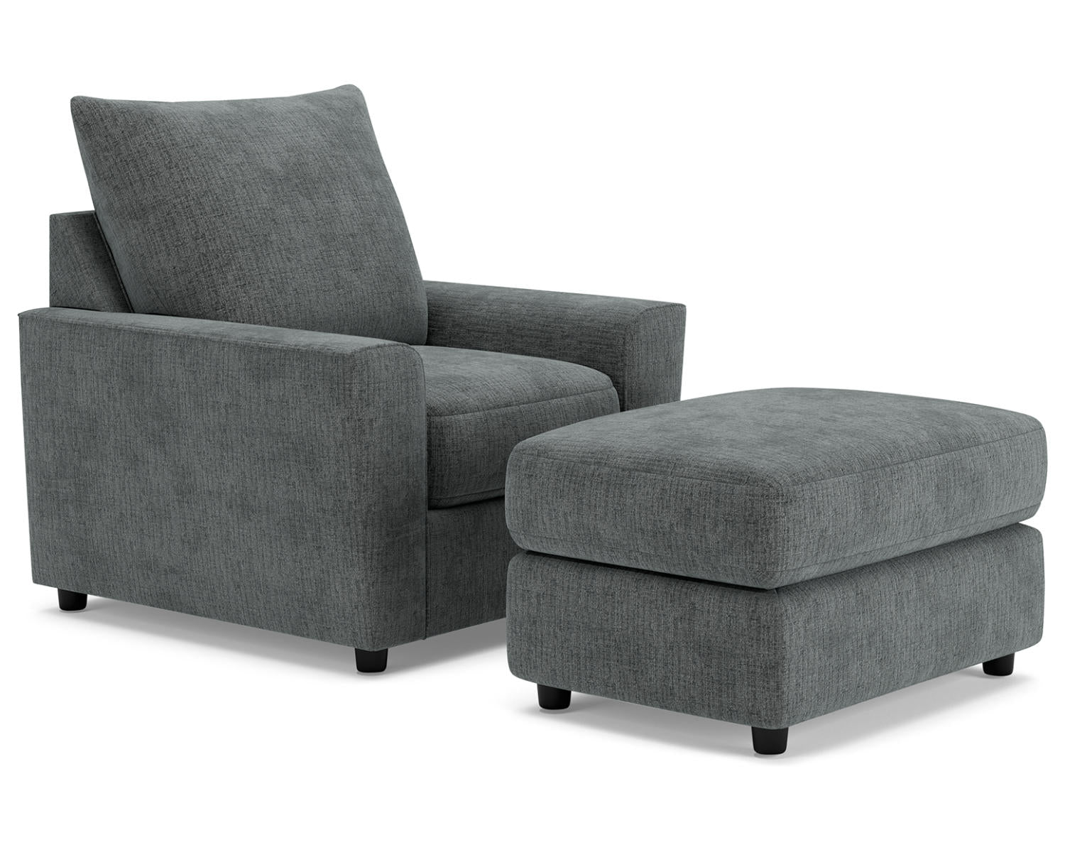 Stairatt Chair and Ottoman