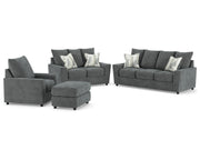 Stairatt Sofa, Loveseat, Chair and Ottoman