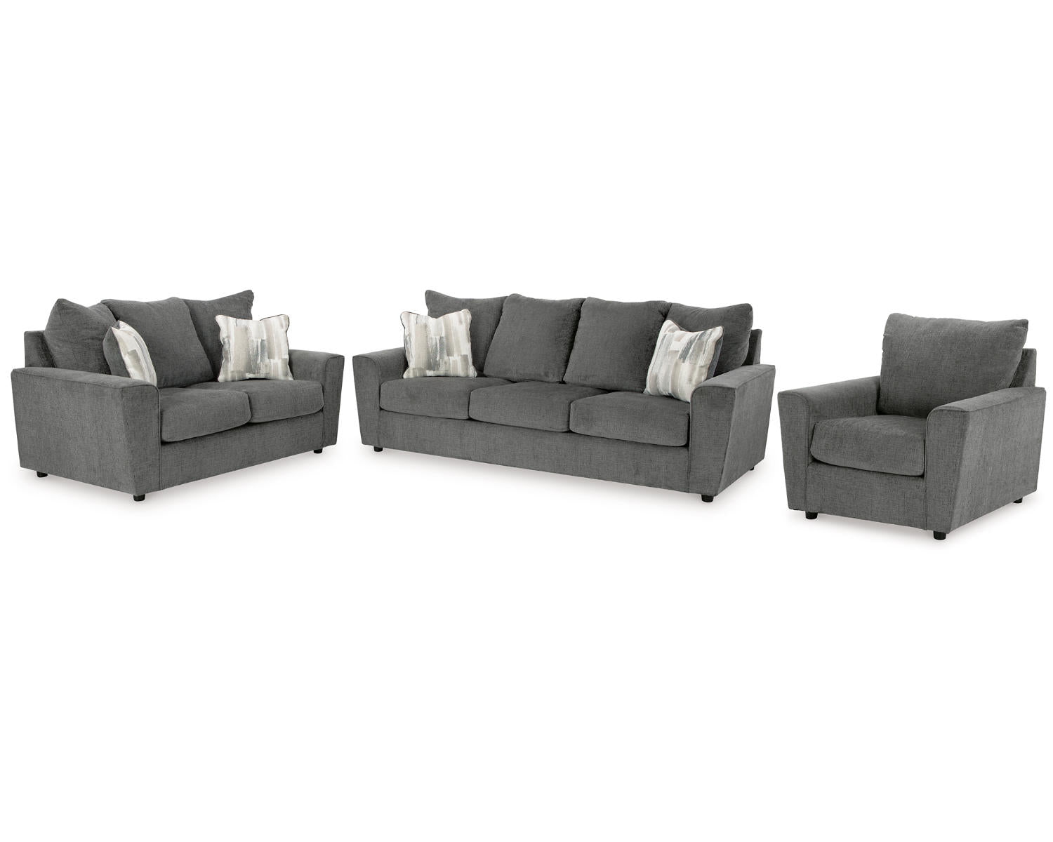Stairatt Sofa, Loveseat and Chair
