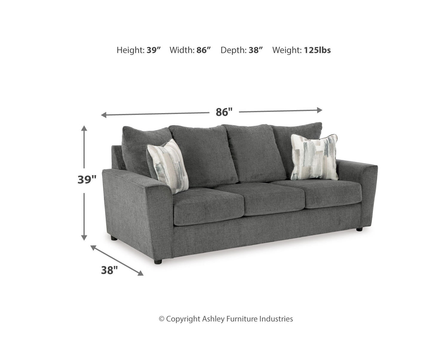 Stairatt Sofa, Loveseat, Chair and Ottoman
