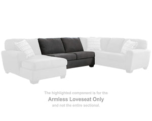 Ambee Armless Loveseat