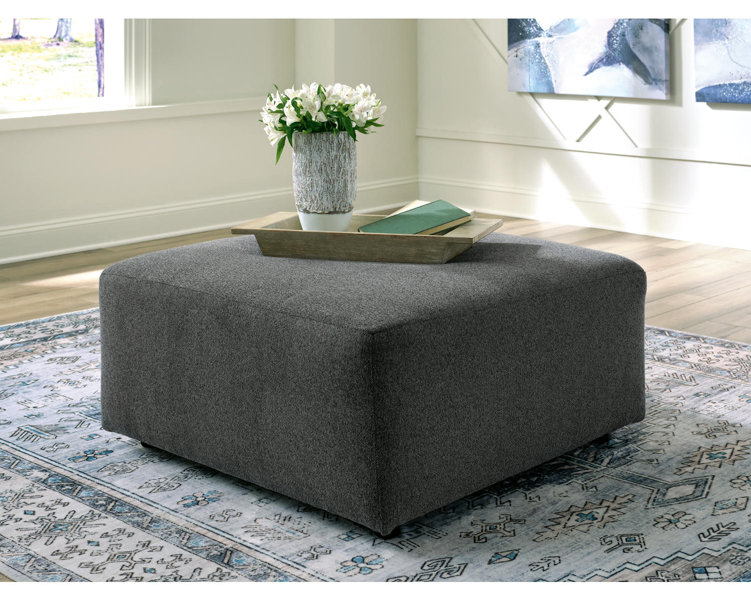 Edenfield Oversized Accent Ottoman