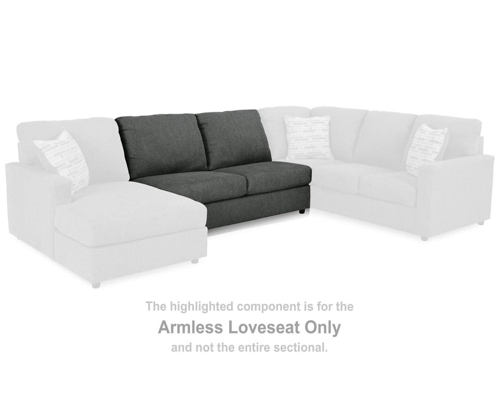 Loveseat sin brazos Edenfield