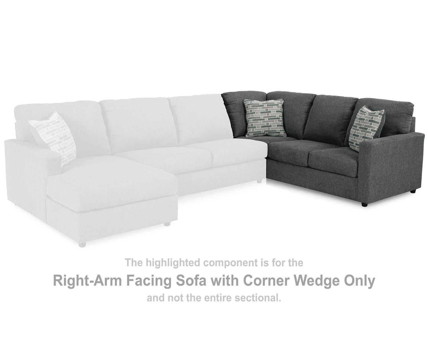 Edenfield Right-Arm Facing Sofa with Corner Wedge