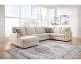 Seccional de 3 piezas con chaise longue Edenfield