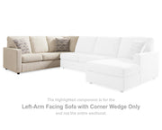 Edenfield Left-Arm Facing Sofa with Corner Wedge