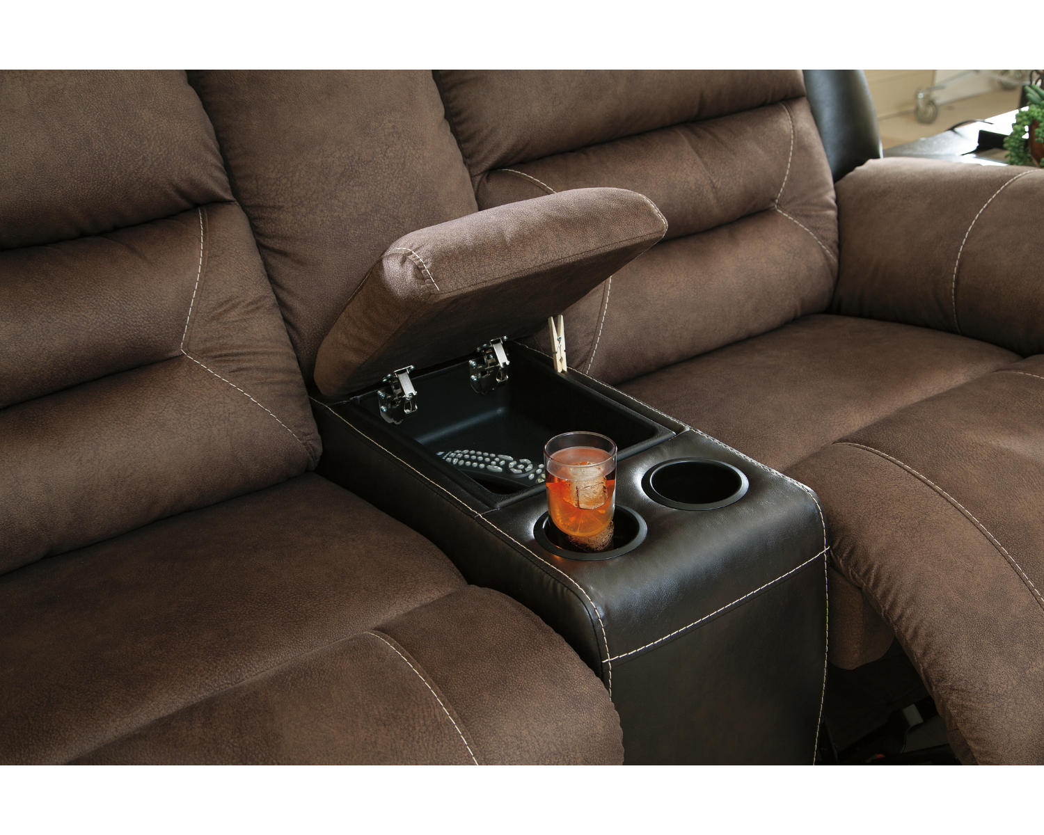 Earhart Reclining Loveseat with Console