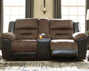 Earhart Reclining Loveseat with Console