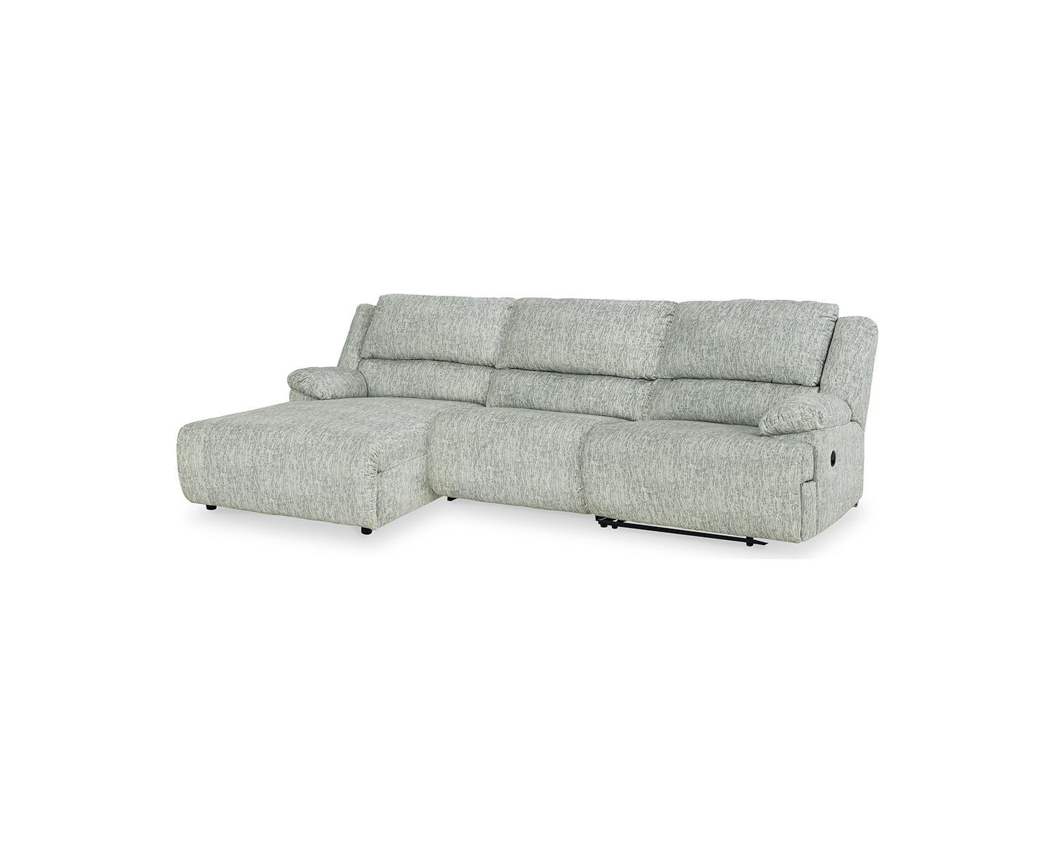McClelland 3-Piece Reclining Sectional with Chaise