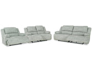 McClelland Reclining Sofa, Loveseat and Recliner