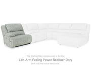 McClelland Left-Arm Facing Power Recliner