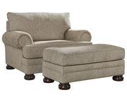 Kananwood Chair and Ottoman