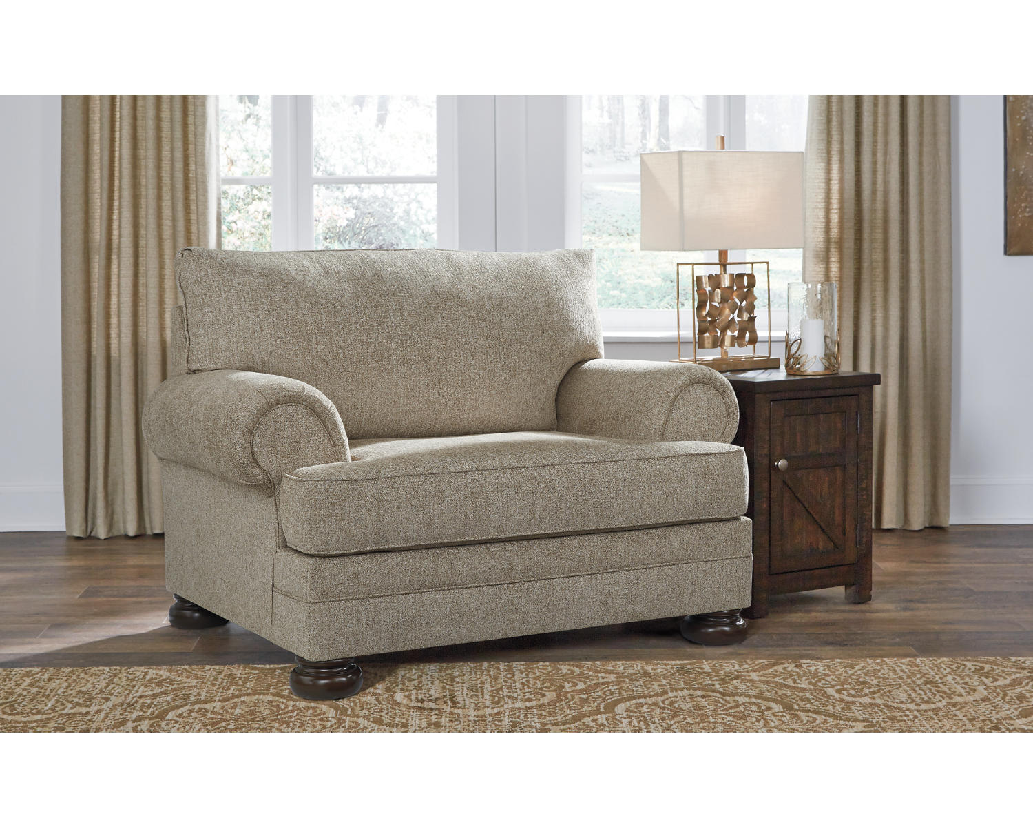Kananwood Sofa, Chair and Ottoman