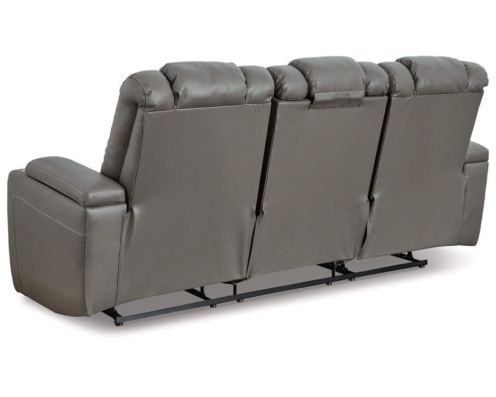 Mancin Reclining Sofa with Drop Down Table
