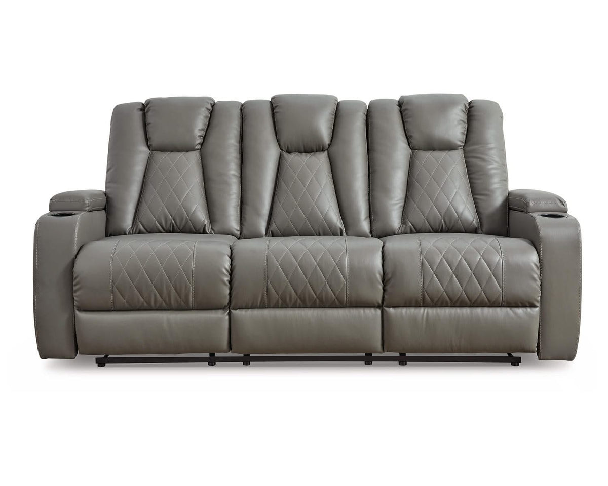 Mancin Reclining Sofa with Drop Down Table