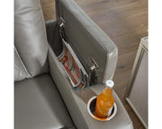 Mancin Reclining Loveseat with Console