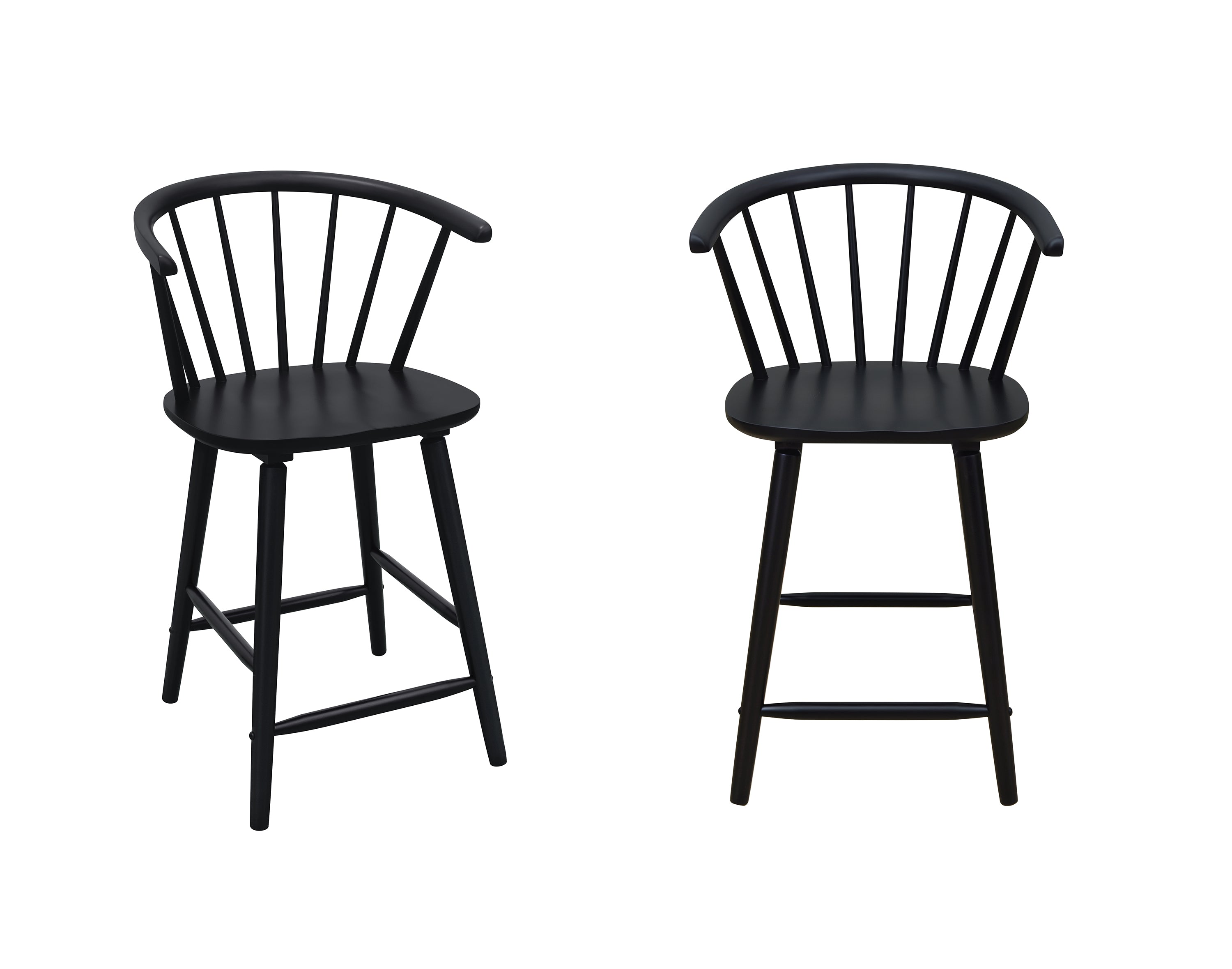 2981BK-24 JANNA COUNTER HEIGHT STOOL-BLACK
