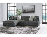 Seccional de 2 piezas con chaise longue Brixley Pier