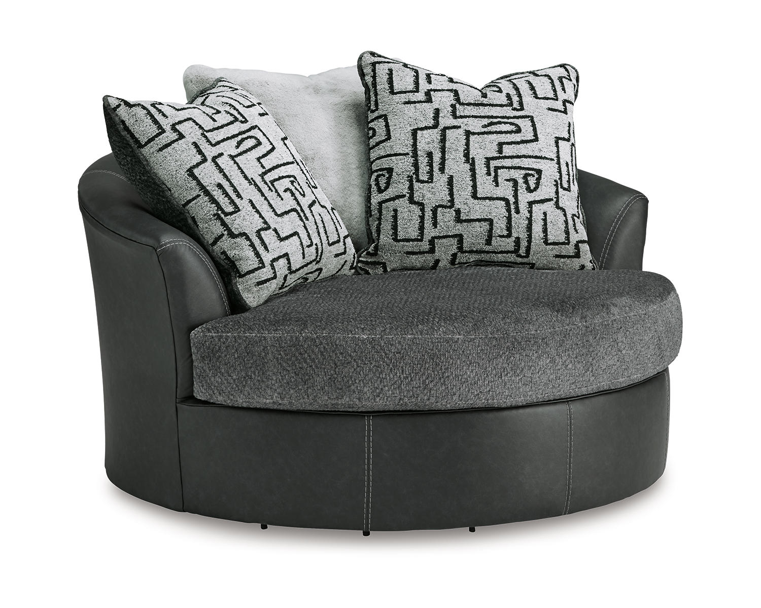 Brixley Pier Oversized Swivel Accent Chair
