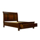 Begonia Collection Eastern King Platform Bed with Footboard Storage