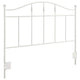 Loane Metal Queen or Full Open Frame Headboard White