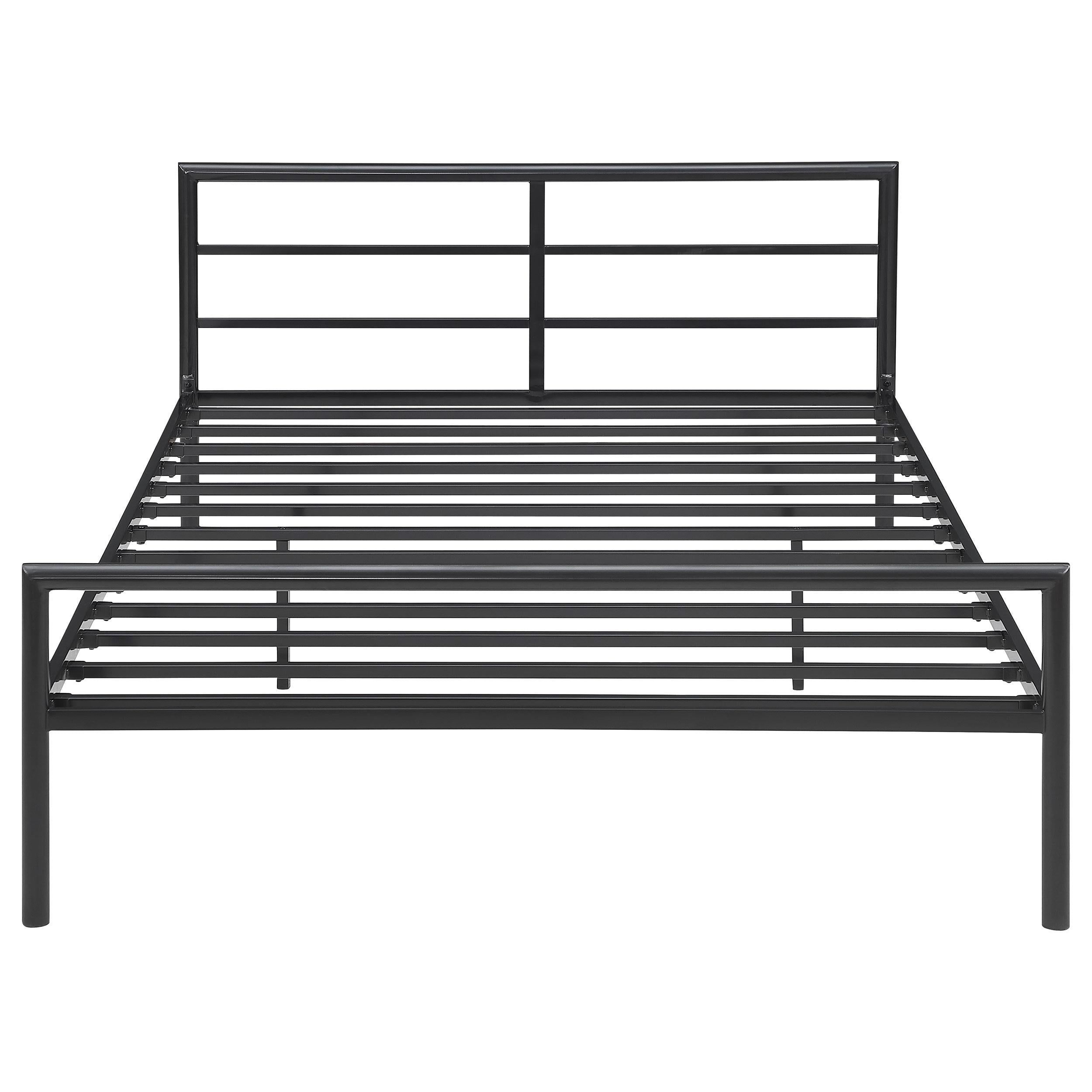 Fisher Metal Full Open Frame Bed Gunmetal