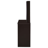 Tocador Harvey con taburete elevable Cappuccino