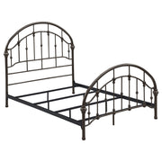 Rowan Metal Full Open Frame Bed Dark Bronze