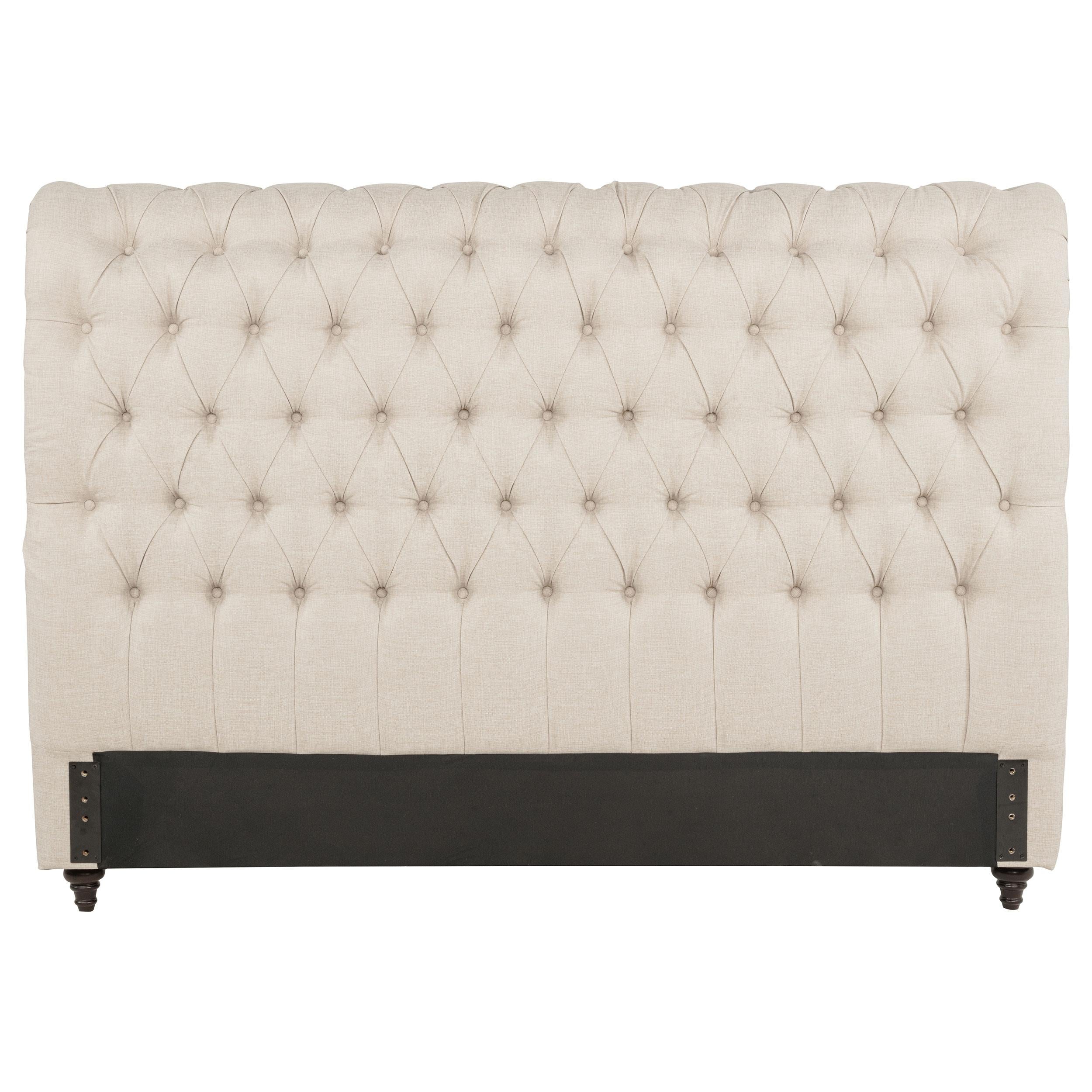 Devon 57-inch Upholstered California King Headboard Beige