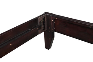 Cama de plataforma universal Hounslow Twin Capuchino