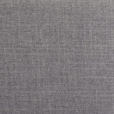 Cama King tapizada Camille con paneles en gris