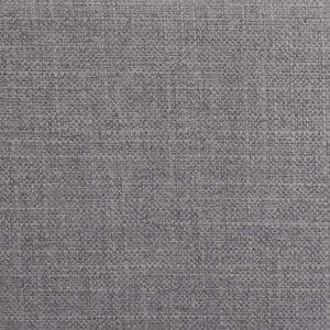 Cama King tapizada Camille con paneles en gris