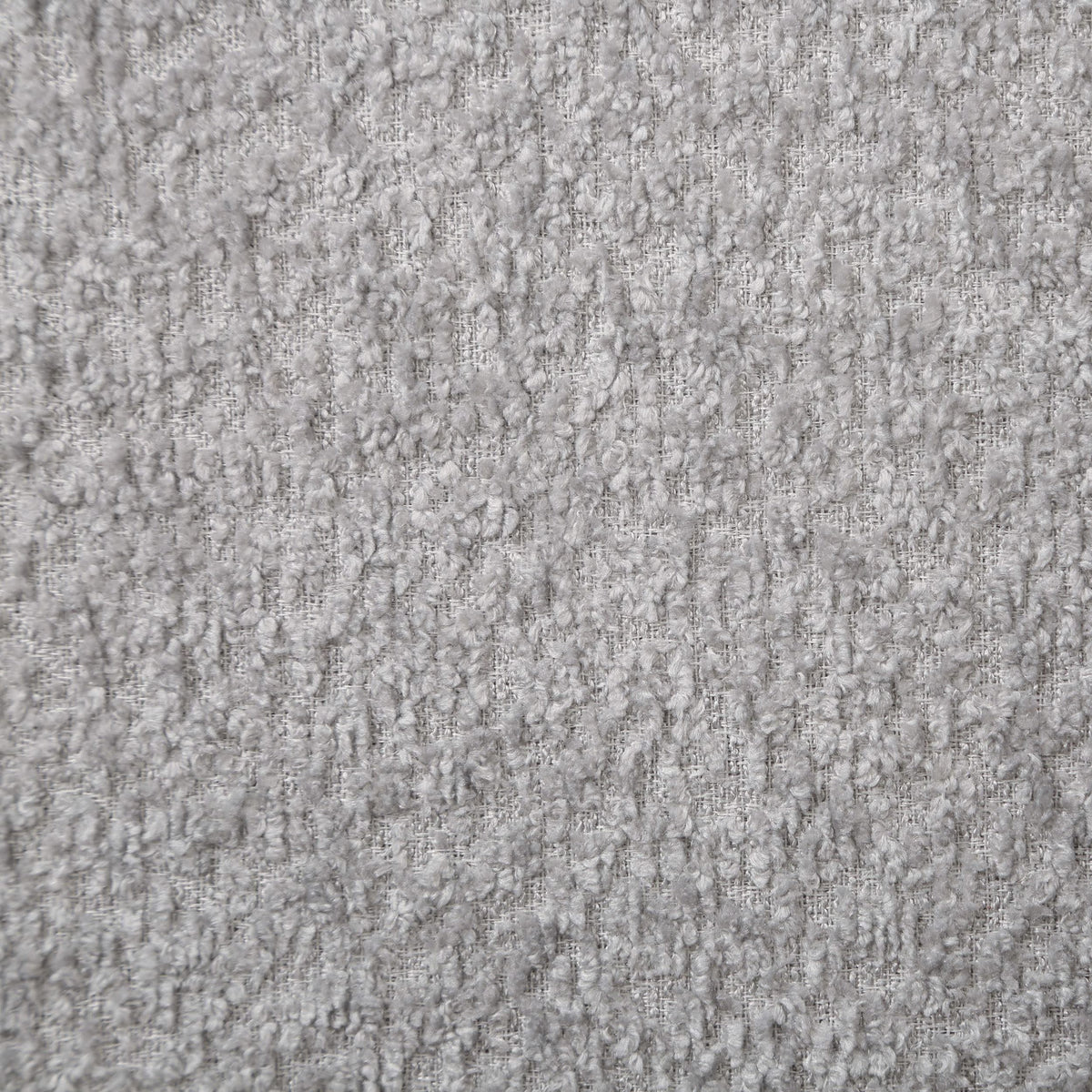 Cama Queen Patricia de 58 pulgadas tapizada en bouclé gris