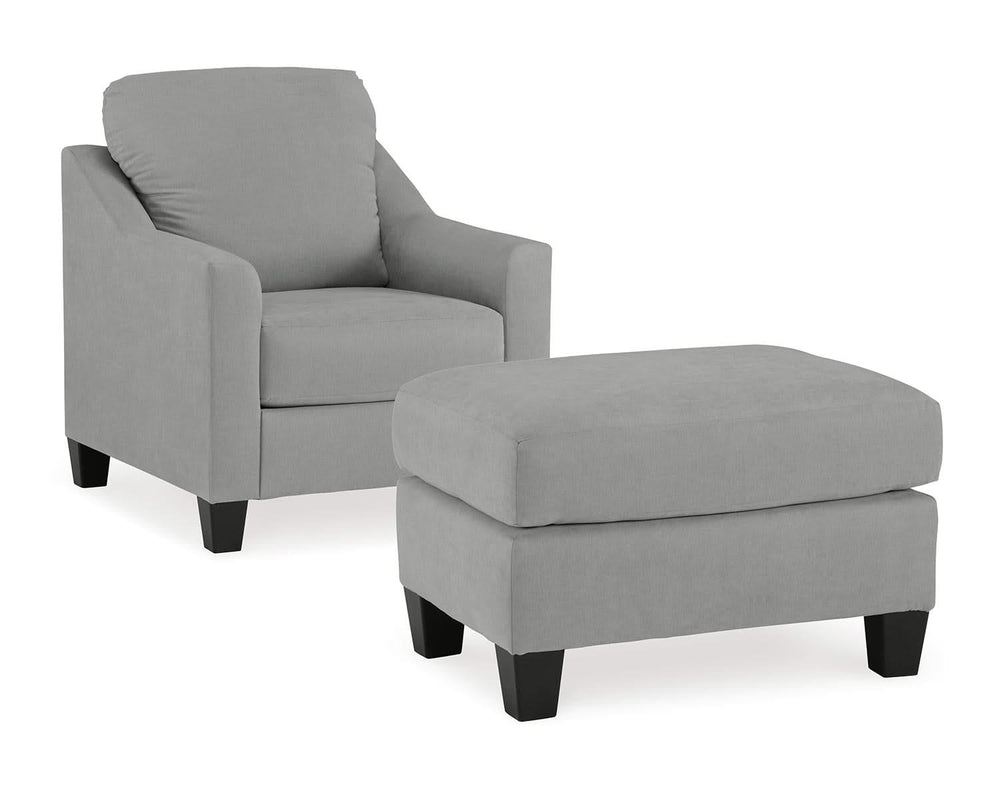 Adlai Chair and Ottoman