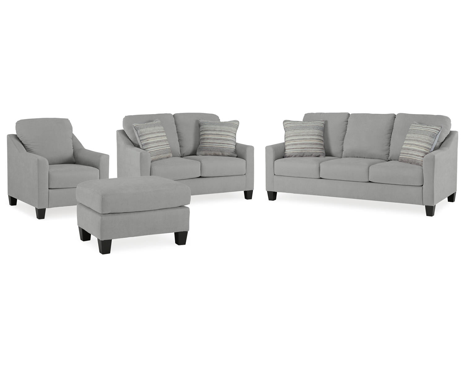Adlai Sofa, Loveseat, Chair and Ottoman