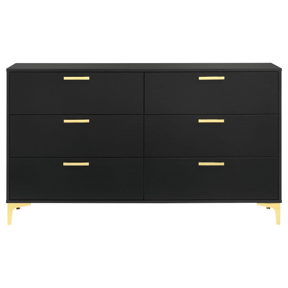 Kendall 4-piece Queen Bedroom Set Black