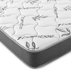 Cama individual tipo tienda de campaña de metal Fultonville con colchón de 18 cm, color rosa