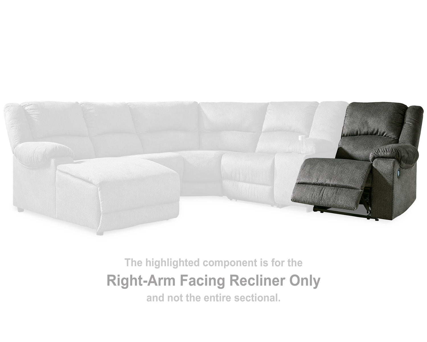 Benlocke Right-Arm Facing Recliner