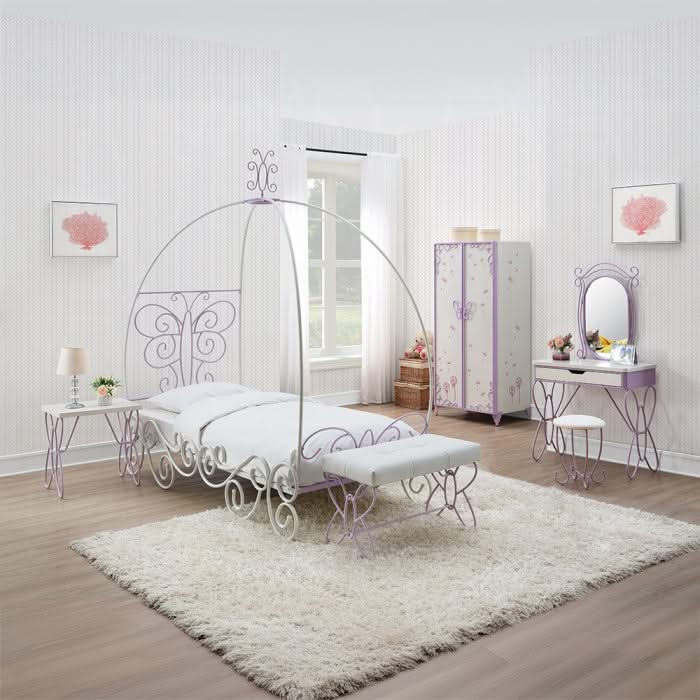 Priya II Full Bed W/Canopy