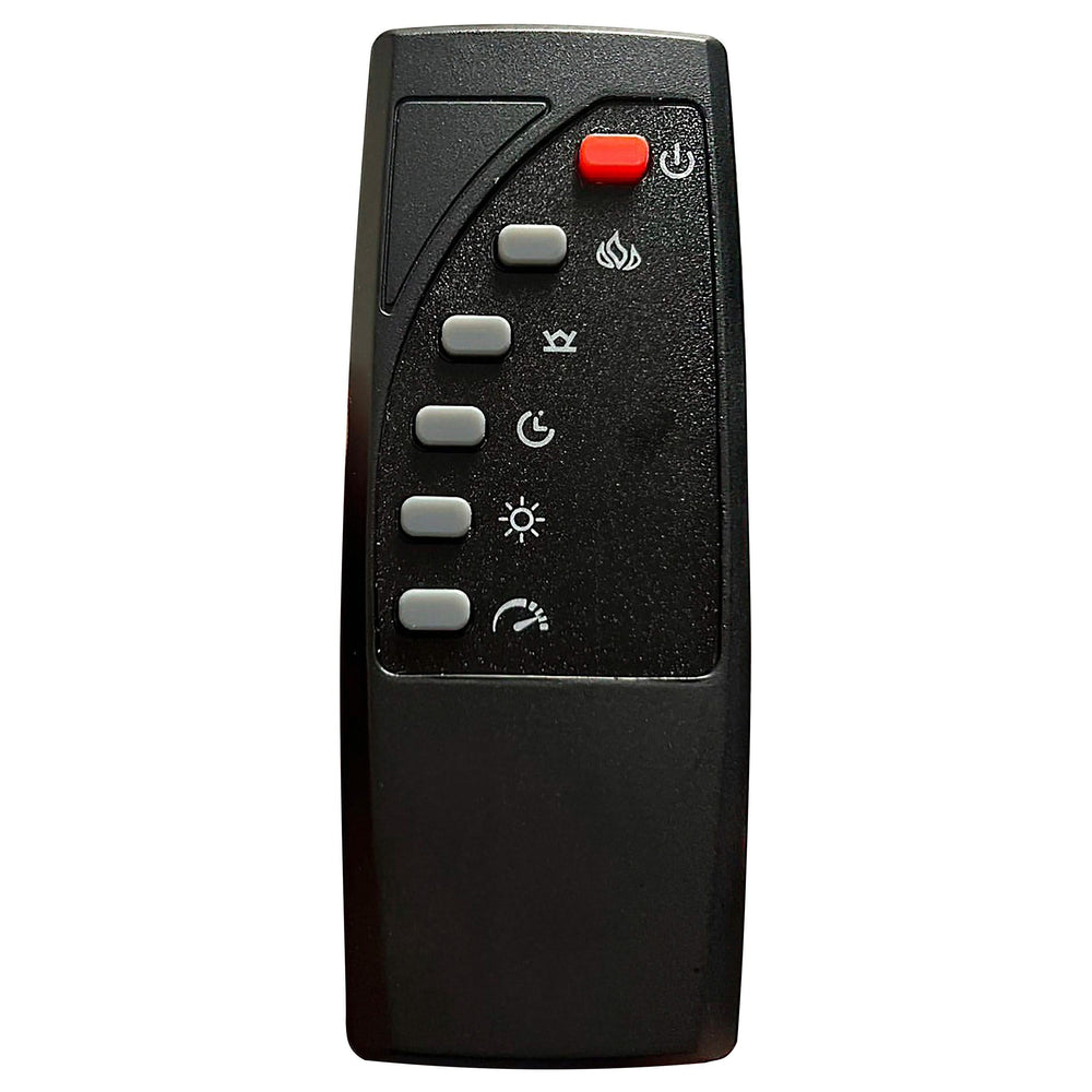 Cama Tisdall tapizada Cal King Flame Visualizer negra