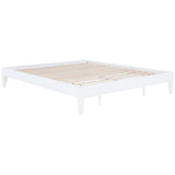 Cama de plataforma universal Hounslow Eastern King blanca