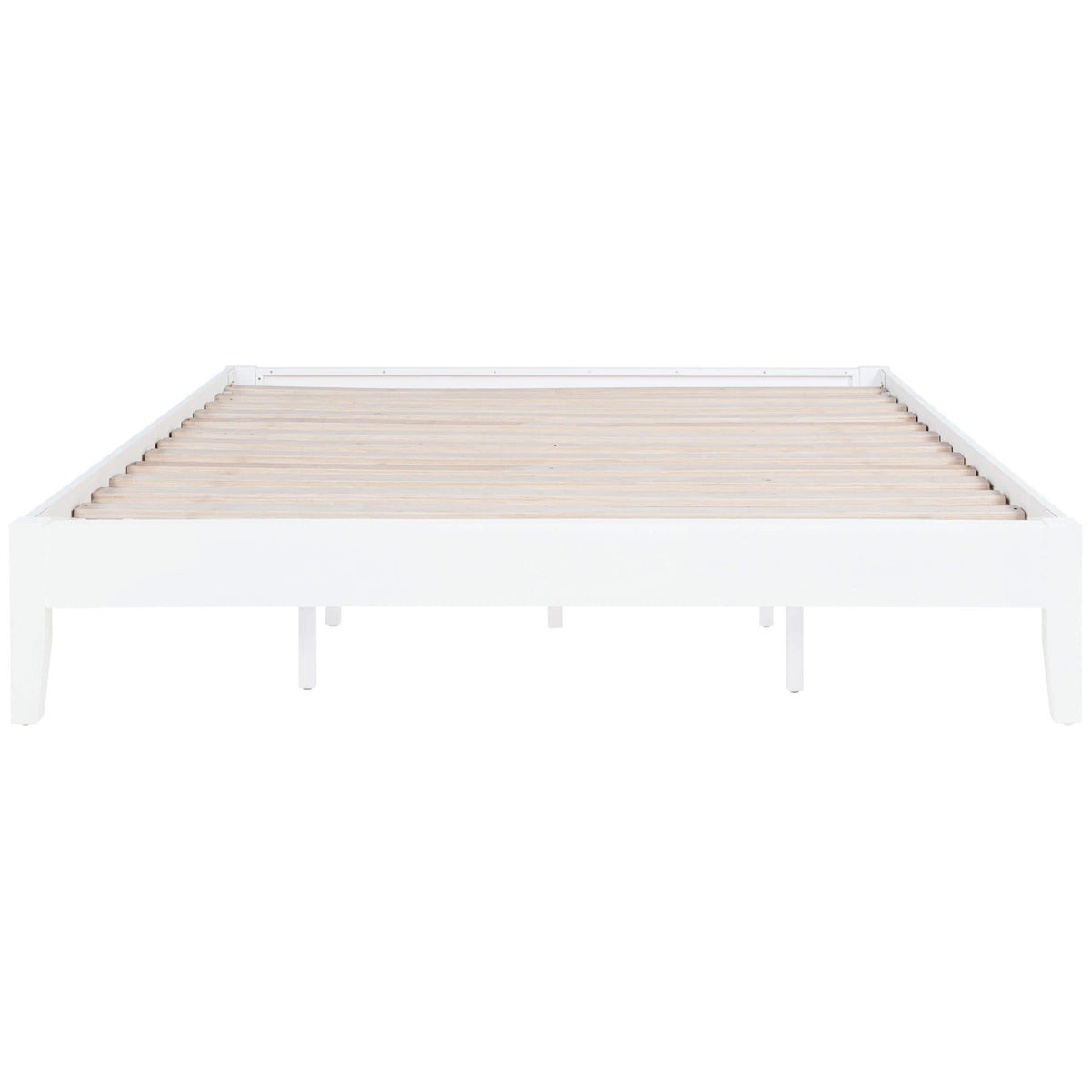 Cama de plataforma universal Hounslow Eastern King blanca