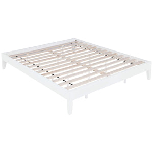 Cama de plataforma universal Hounslow Eastern King blanca